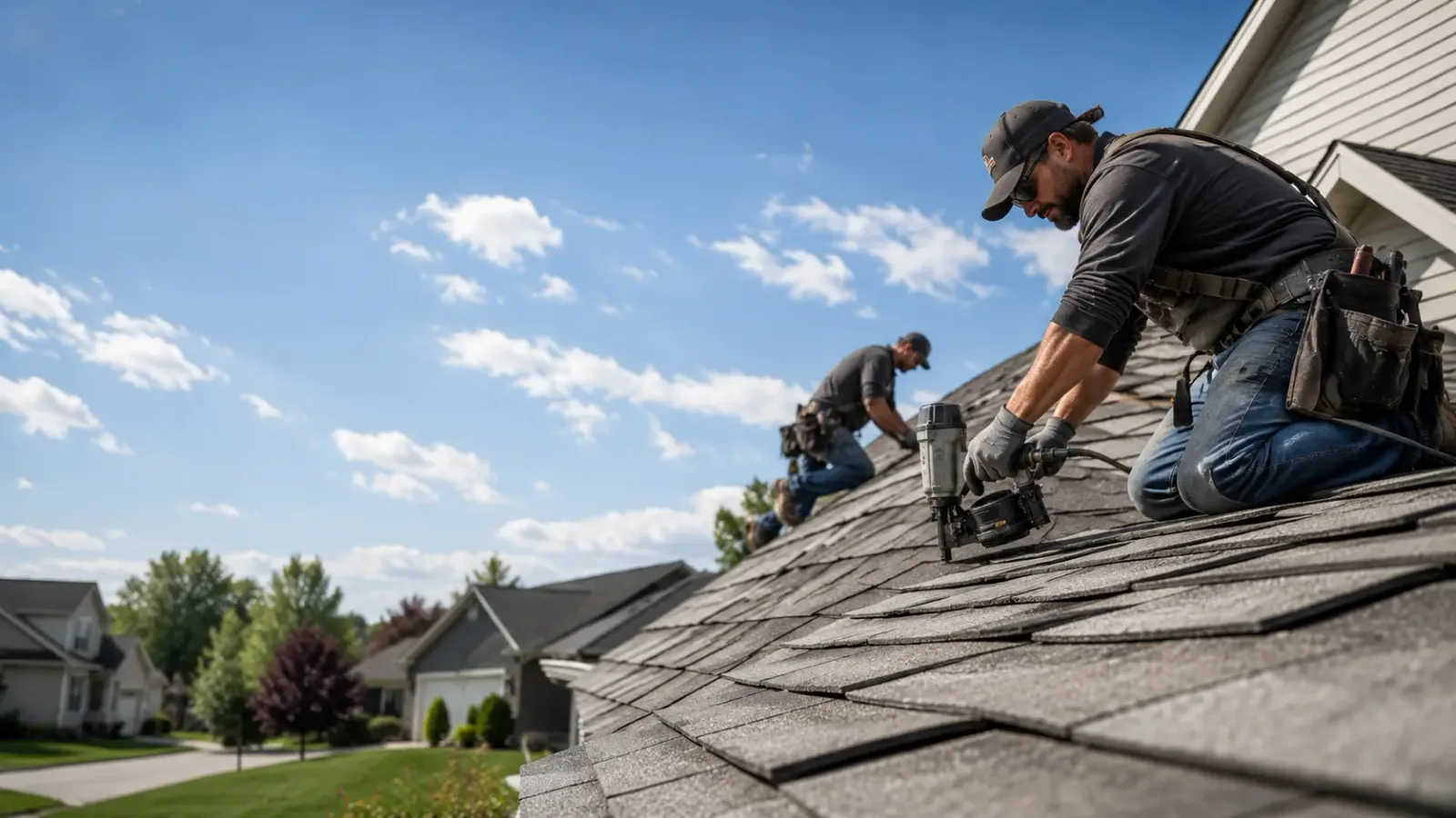 Storm Damage Roof Repair in Headrick, OK near me